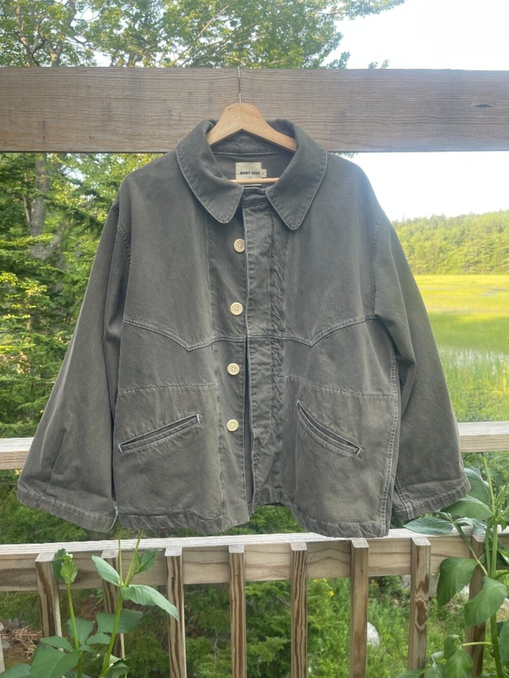 Rudy Jude Big Jean Jacket in Beach Clay Small